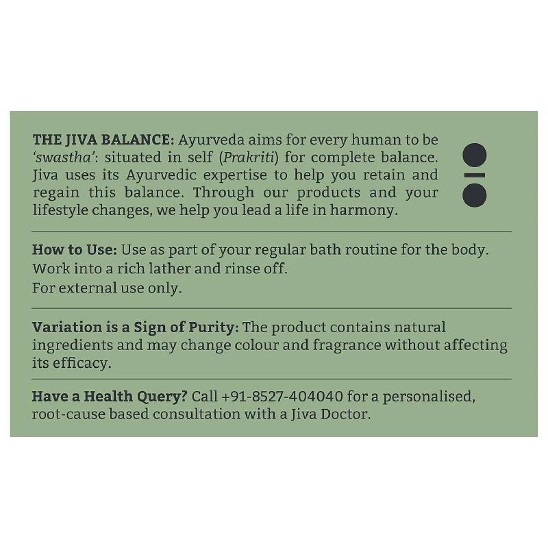 Jiva Ayurveda Neem Soap, 400 g-3.webp